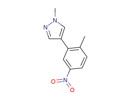1-methyl-4-(2-methyl-5-nitrophenyl)-1H-pyrazole