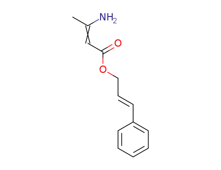 3-amino-2-butenoic acid cinnamyl ester