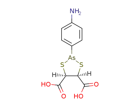 2-(4-aminophenyl)-1,3,2-dithiaarsolane-4,5-dicarboxylic acid