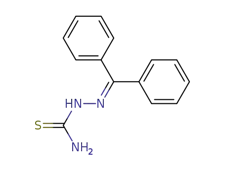 Molecular Structure of 7341-60-8 (Hydrazinecarbothioamide, 2-(diphenylmethylene)-)
