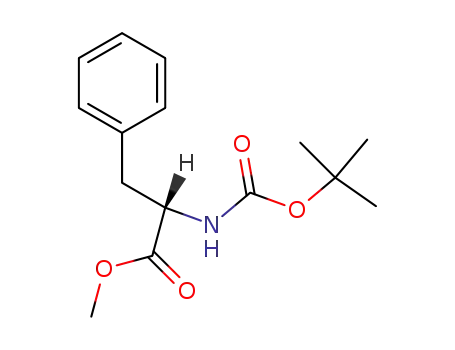 L-Phenylalanine,N-[(1,1-dimethylethoxy)carbonyl]-, methyl ester