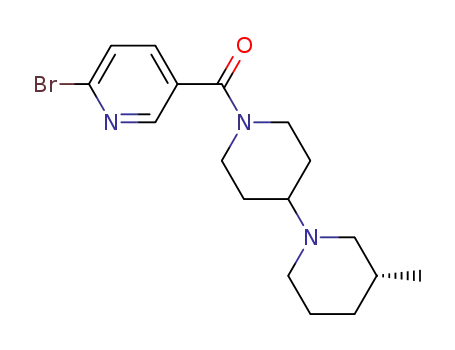 (6-bromopyridin-3-yl)[(3R)-3-methyl-1,4'-bipiperidin-1'-yl]methanone