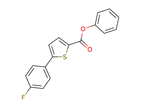 phenyl 5-(4-fluorophenyl)thiophene-2-carboxylate