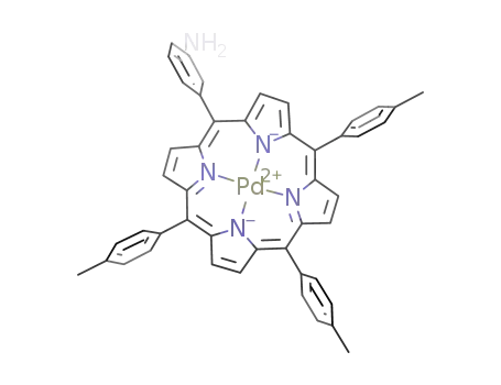 Pd(II)-5-(3-aminophenyl)-10,15,20-tris(4-methylphenyl)porphyrin