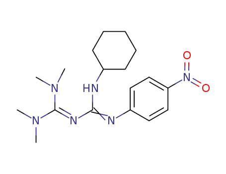 1-cyclohexyl-2-(4-nitrophenyl)-4,4,5,5-tetramethylbiguanide