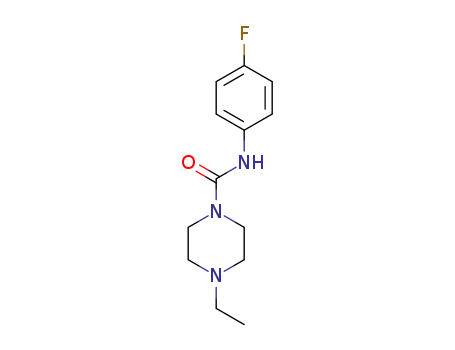 4-ethyl-N-(4-fluorophenyl)piperazine-1-carboxamide
