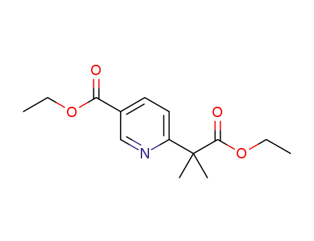 ethyl 6-(1-ethoxy-2-methyl-1-oxopropan-2-yl)nicotinate