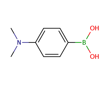 Molecular Structure of 28611-39-4 (4-(Dimethylamino)phenylboronic acid)