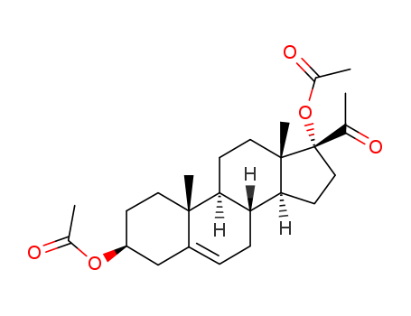 Pregn-5-en-20-one,3,17-bis(acetyloxy)-, (3b)-
