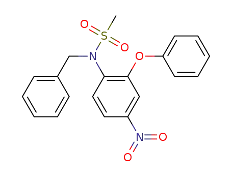 N-benzyl-N-(4-nitro-2-phenoxyphenyl)methanesulfonamide