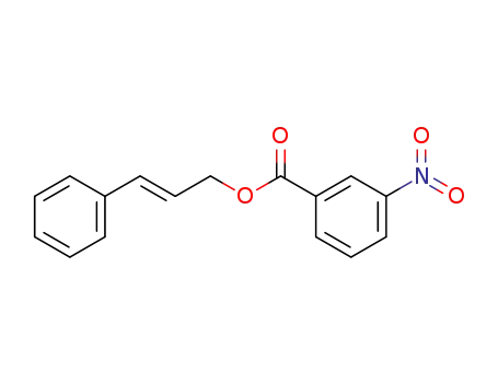 3-nitro-benzoic acid-(trans-cinnamyl ester)