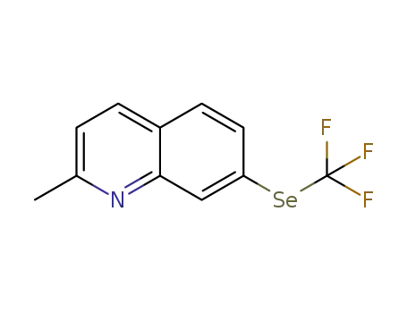 2-methyl-7-((trifluoromethyl)selanyl)quinoline