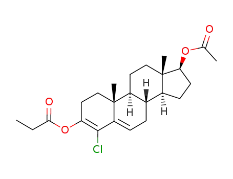 17β-acetoxy-4-chloro-3-propionyloxy-androsta-3,5-diene