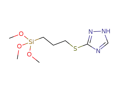3-[3-(trimethoxysilyl)propylthio]-1H-1,2,4-triazole