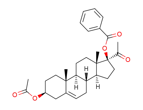 3β-acetoxy-17-benzoyloxy-17βH-pregnen-(5)-one-(20)