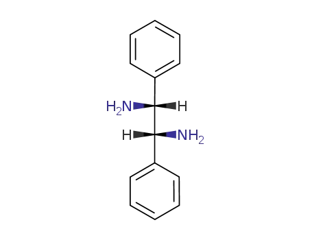 Molecular Structure of 35132-20-8 ((1R,2R)-(+)-1,2-Diphenylethylenediamine)