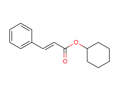Molecular Structure of 7779-17-1 (CYCLOHEXYL CINNAMATE)