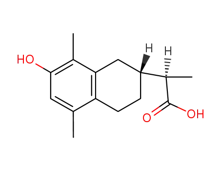2-(7-hydroxy-5,8-dimethyl-1,2,3,4-tetrahydronapthalen-2-yl)propanoic acid