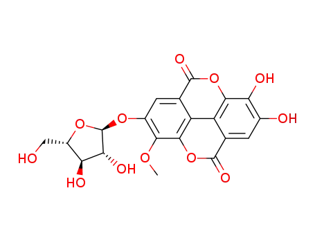 3-O-methylellagic acid 4-O-α-L-arabinofuranoside