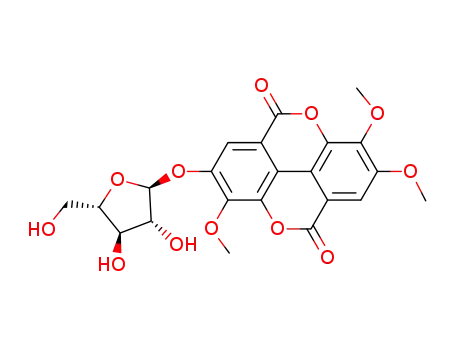 3,3′,4′-tri-O-methylellagic acid 4-O-α-L-arabinofuranoside