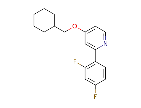 2-(2,4-difluorophenyl)-4-(methylcyclohexyloxy)pyridine