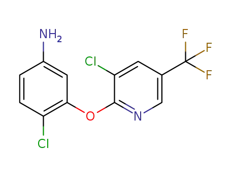 4-chloro 3-(3chloro-5-trifluoromethylpyridin-2-yloxy)aniline