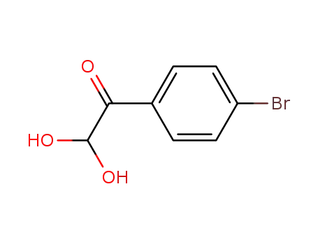 Molecular Structure of 80352-42-7 (4-Bromophenylglyoxal hydrate)