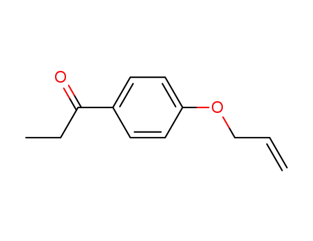 Molecular Structure of 2089-23-8 (1-[4-(prop-2-en-1-yloxy)phenyl]propan-1-one)