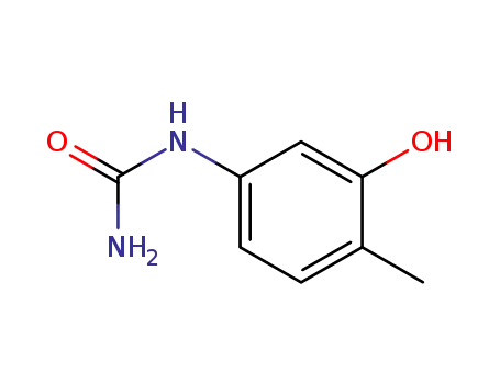 Molecular Structure of 16704-78-2 ((3-hydroxy-p-tolyl)urea)