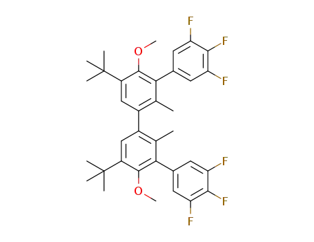 5,5’-di-tert-butyl-4,4’-dimethoxy-2,2’-dimethyl-3,3’-(3,4,5-trifluorophenyl)biphenyl