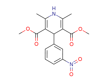 3,5-Pyridinedicarboxylicacid, 1,4-dihydro-2,6-dimethyl-4-(3-nitrophenyl)-, 3,5-dimethyl ester