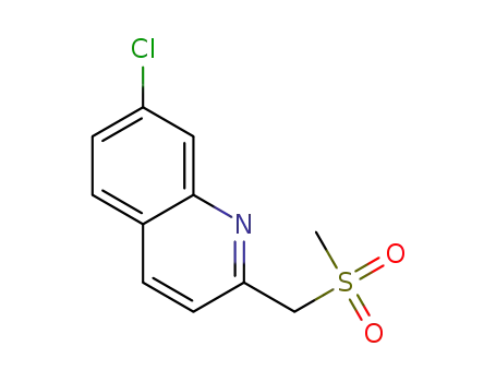 7-chloro-2-((methylsulfonyl)methyl)quinoline