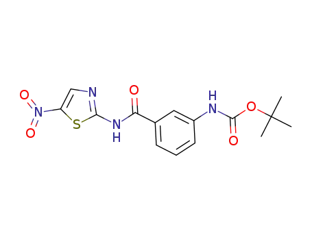 tert-butyl (3-((5-nitrothiazol-2-yl)carbamoyl)phenyl)carbamate