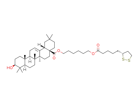 [((5-((R)-1,2-dithiolan-3-yl)pentanoyl)oxy)hexyl]-3β-hydroxyolean-12-en-28-oate