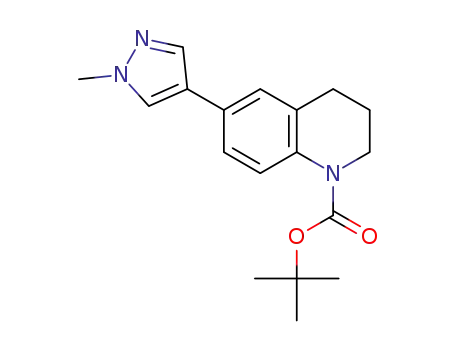 tert-butyl 6-(1-methyl-1H-pyrazol-4-yl)-3,4-dihydroquinoline-1(2H)-carboxylate