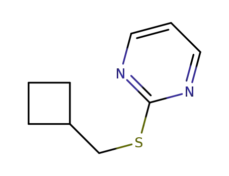 2-[(cyclobutylmethyl)thio]pyrimidine