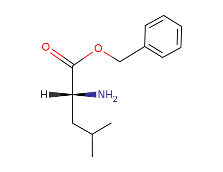 Molecular Structure of 46741-65-5 (D-Leucine, phenylmethyl ester)