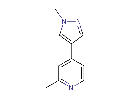 2-methyl-4-(1-methyl-1H-pyrazol-4-yl)pyridine