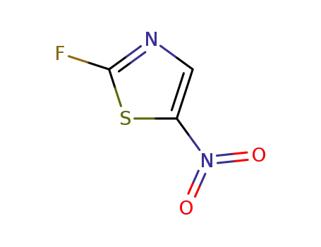 Molecular Structure of 130080-39-6 (Thiazole, 2-fluoro-5-nitro- (9CI))