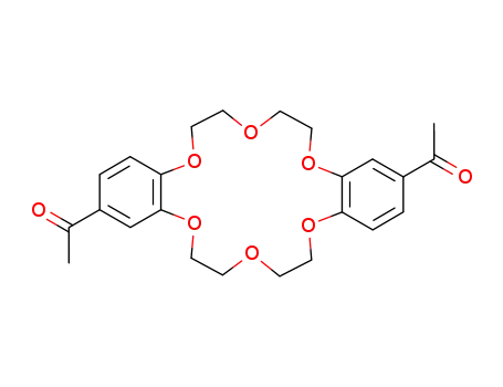 1,1'-(6,7,9,10,17,18,20,21-octahydrodibenzo[b,k]-[1,4,7,10,13,16]hexaoxacyclooctadecine-2,13-diyl)diethanone