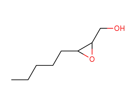 Molecular Structure of 101758-85-4 (Oxiranemethanol, 3-pentyl-)