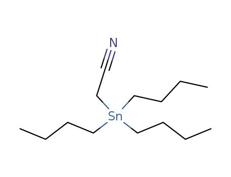 Molecular Structure of 17729-59-8 (Tributyl(cyanomethyl)tin)