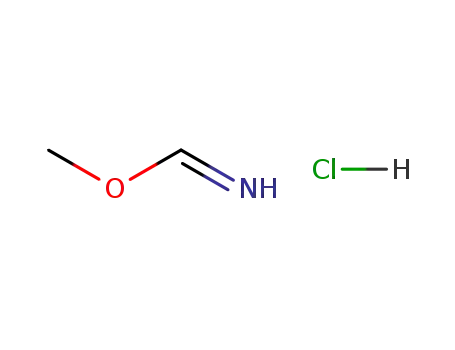 Molecular Structure of 15755-09-6 (Methanimidic acid, methyl ester, hydrochloride)