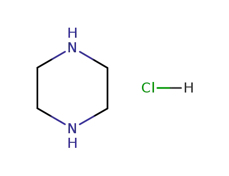 Molecular Structure of 7542-23-6 (piperazinium chloride)