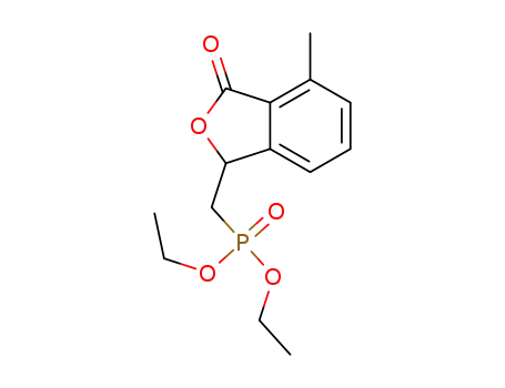 diethyl ((4-methyl-3-oxo-1,3-dihydroisobenzofuran-1-yl)methyl)phosphonate