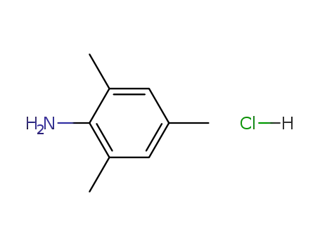 Molecular Structure of 6334-11-8 (2,4,6-TRIMETHYLANILINEHYDROCHLORIDE)