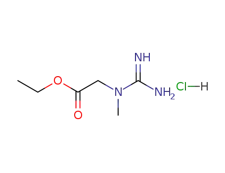 Molecular Structure of 15366-32-2 (Creatine ethyl ester hydrochloride)