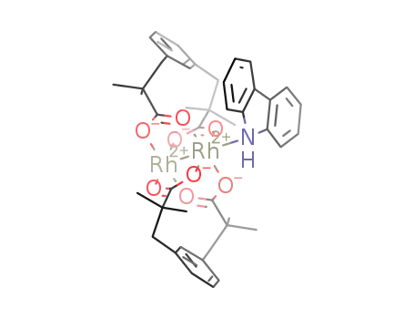 Rh2(α,α,α′,α′-tetramethyl-1,3-benzenedipropionate)2(carbazole)