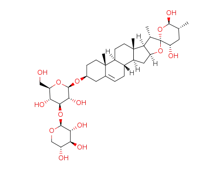 (22R,23S,25R,26R)-spirost-5-ene-3β,23,26-triol 3-O-β-D-xylopyranosyl-(1 → 3)-β-D-glucopyranoside