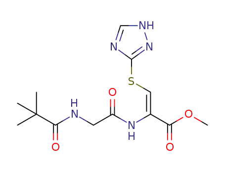 Boc-Gly-ΔCys(S-triazole)-OMe
